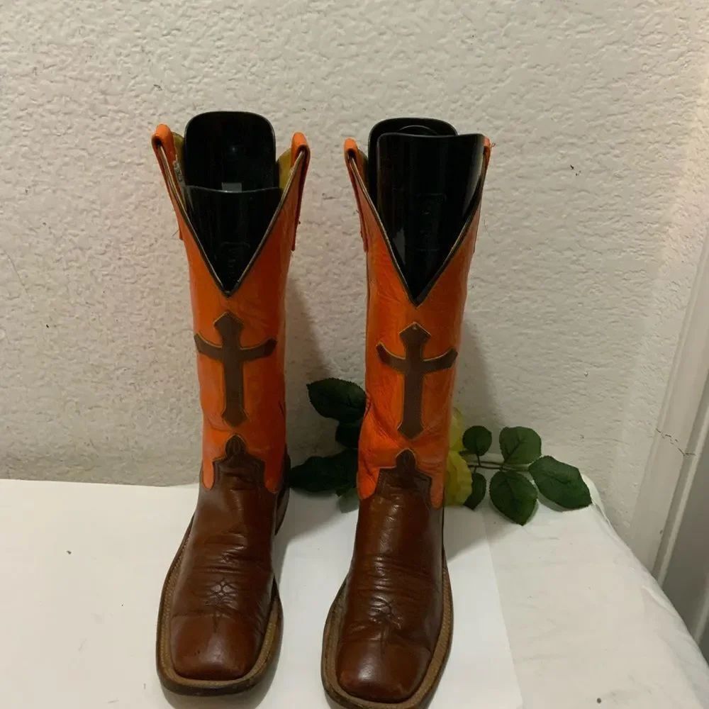 Custom Anderson Bean Boots American Music Awards AMA Ladies Size 6.5 A